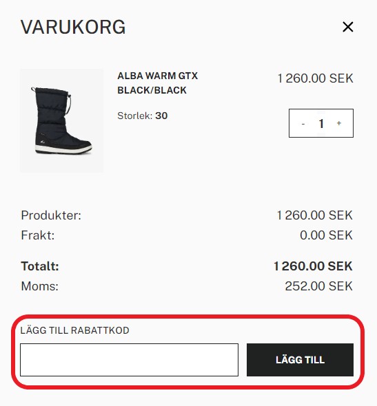 Hur använder man Viking Footwear rabattkod banner